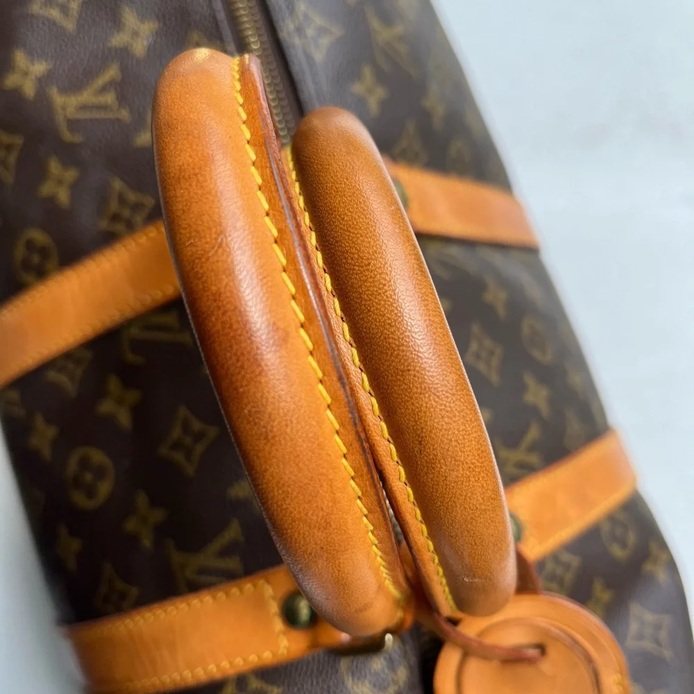 Louis Vuitton KeepAll – 45 Vintage Duffel Bag Weekend Overnight Carry on - Picture 8 of 16